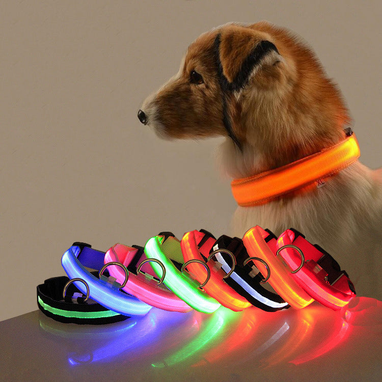 LED hundehalsbånd batteri