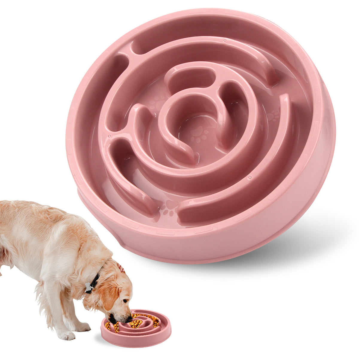 Puslespill-matbolle til hund