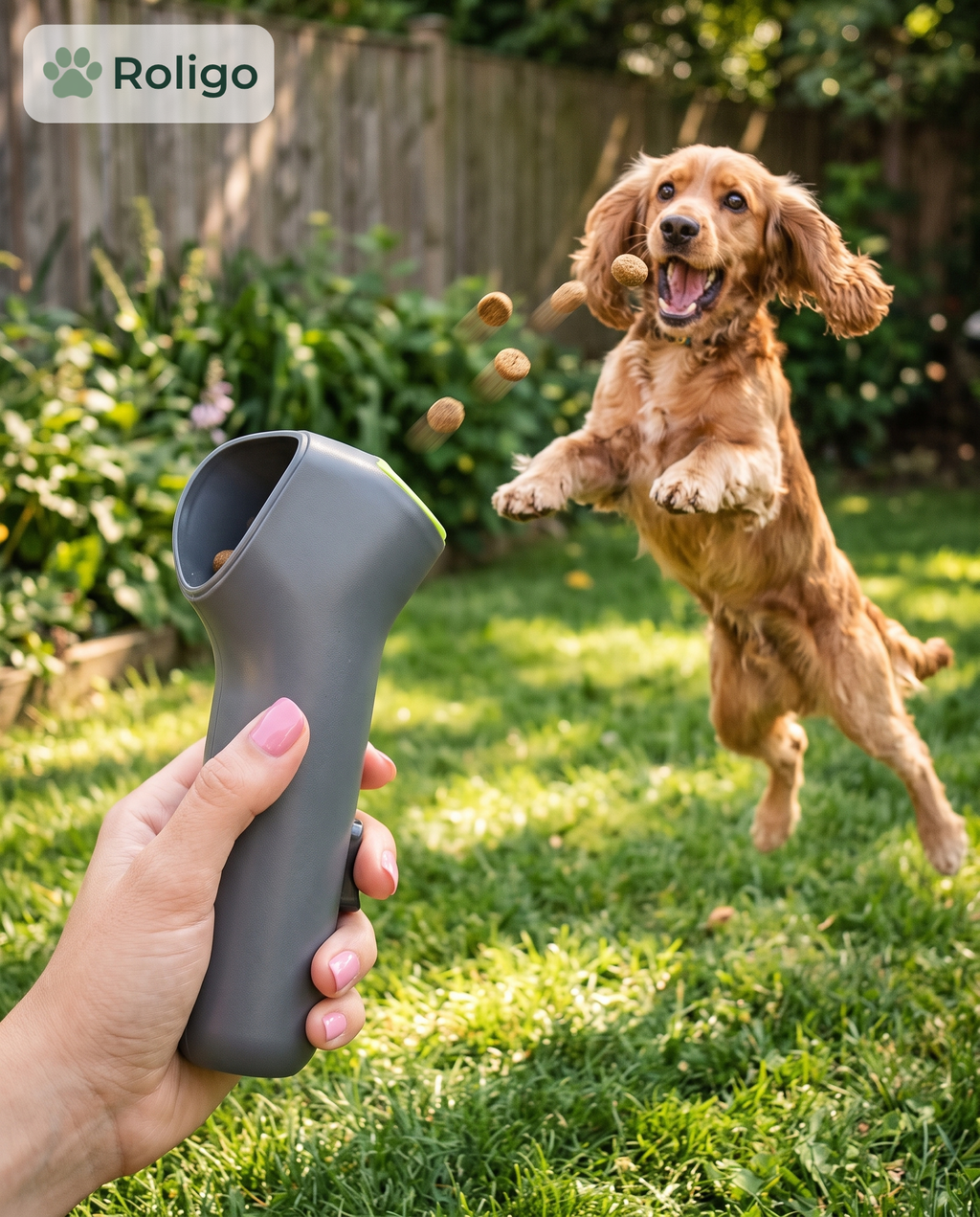 Godbit-launcher for hund – Lek og aktivisering